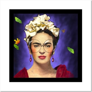 Snapchat Frida Kahlo Posters and Art